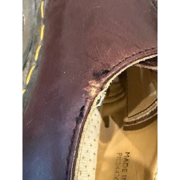 Vtg Dr Martens 1461 Made In England Brown Leather Oxfords Shoes US Men 10 main image 9
